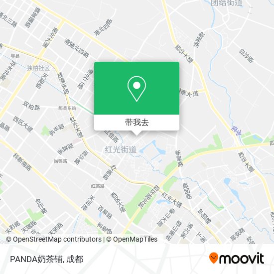 PANDA奶茶铺地图