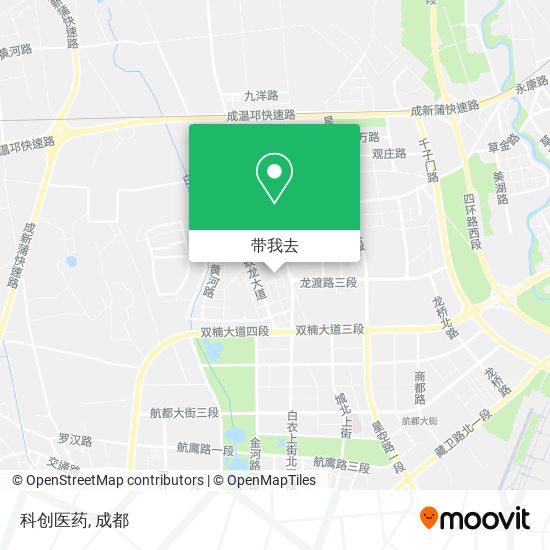科创医药地图