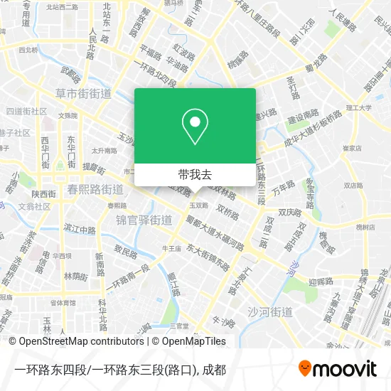 一环路东四段/一环路东三段(路口)地图