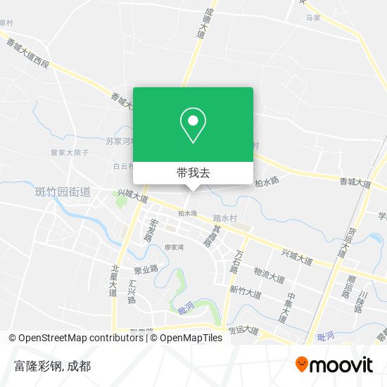 富隆彩钢地图