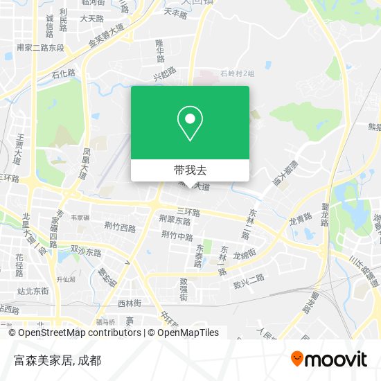 富森美家居地图