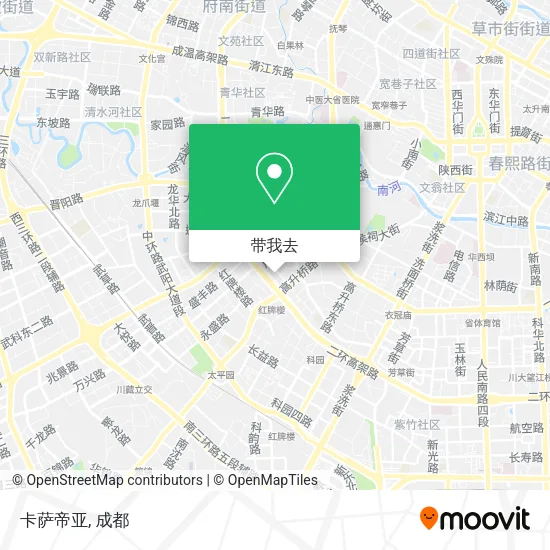 卡萨帝亚地图