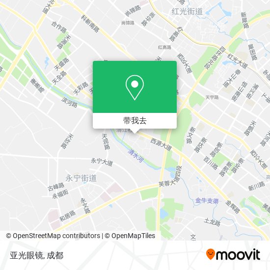 亚光眼镜地图