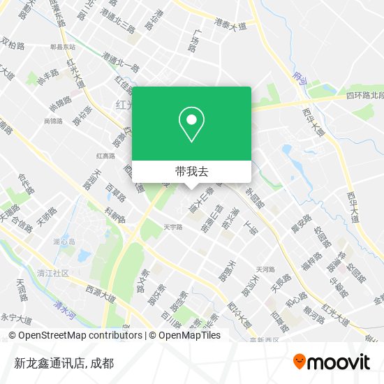新龙鑫通讯店地图