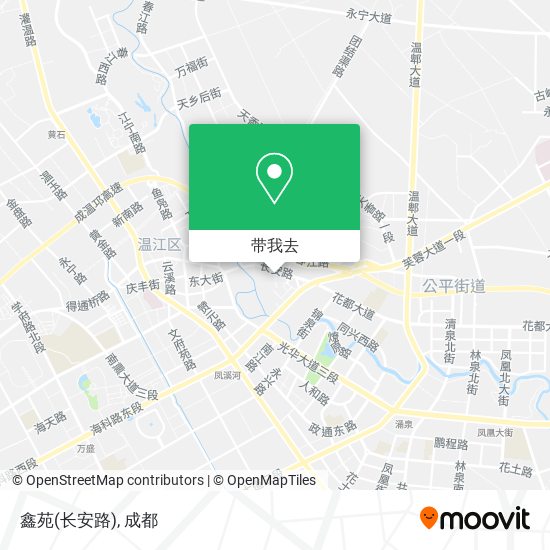 鑫苑(长安路)地图