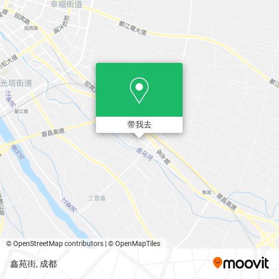 鑫苑街地图