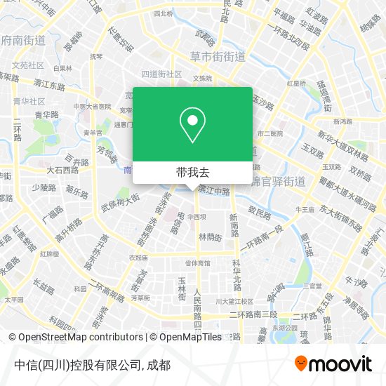 中信(四川)控股有限公司地图