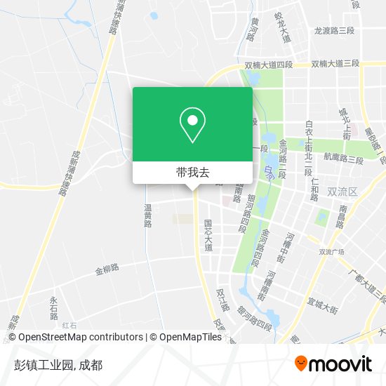 彭镇工业园地图