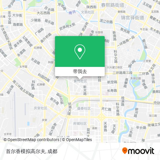 首尔香模拟高尔夫地图