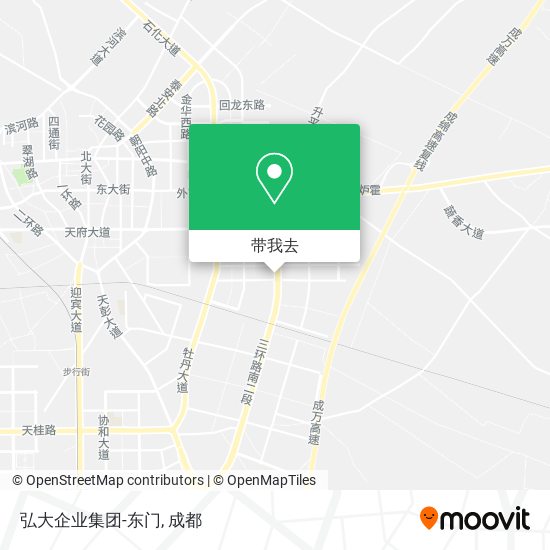 弘大企业集团-东门地图