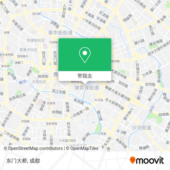 东门大桥地图