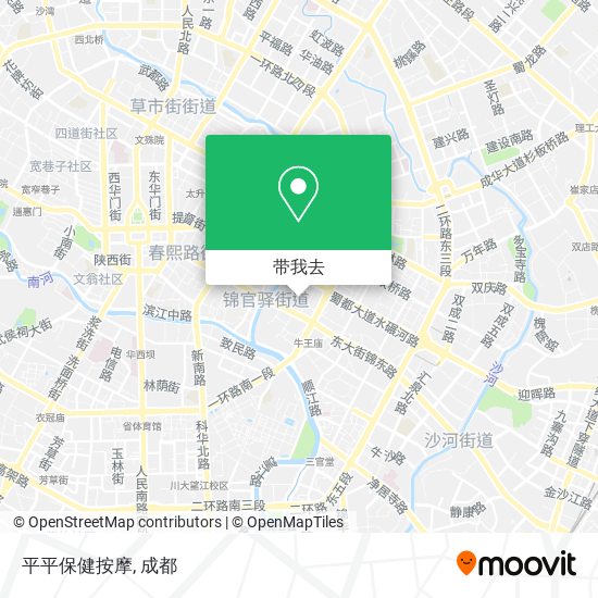 平平保健按摩地图