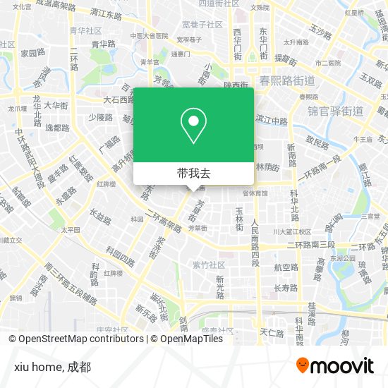 xiu home地图