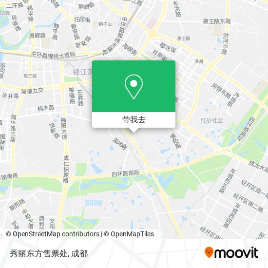 秀丽东方售票处地图