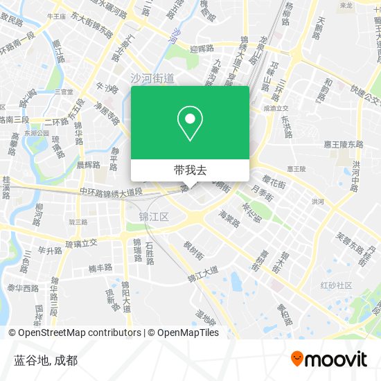 蓝谷地地图