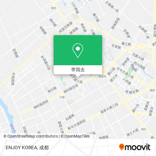 ENJOY KOREA地图