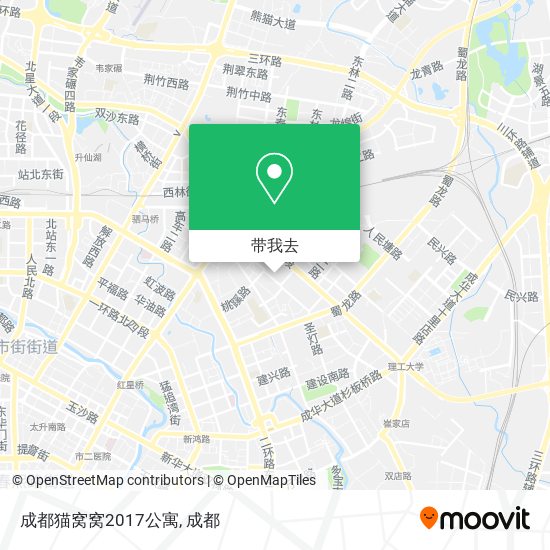 成都猫窝窝2017公寓地图