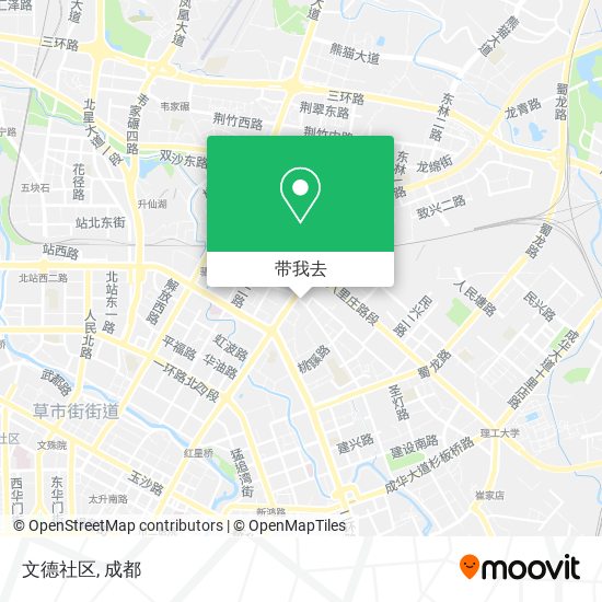 文德社区地图