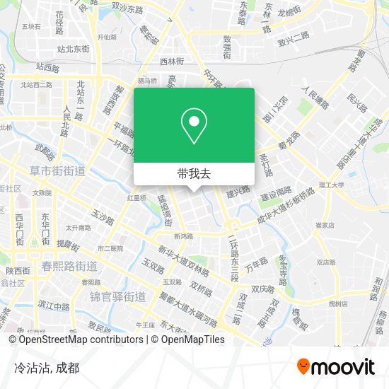 冷沾沾地图