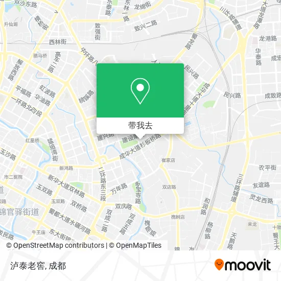 泸泰老窖地图