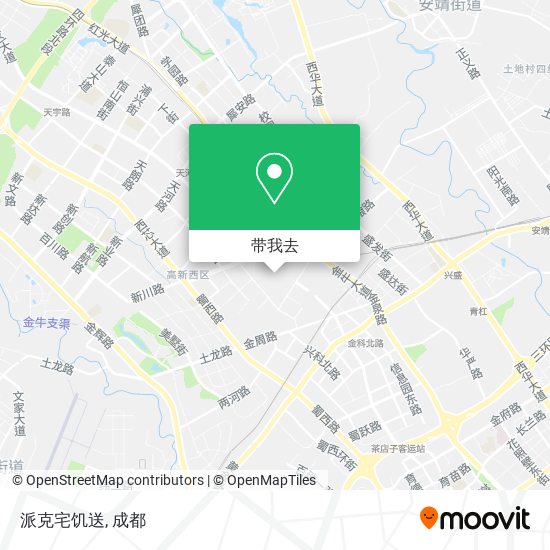 派克宅饥送地图