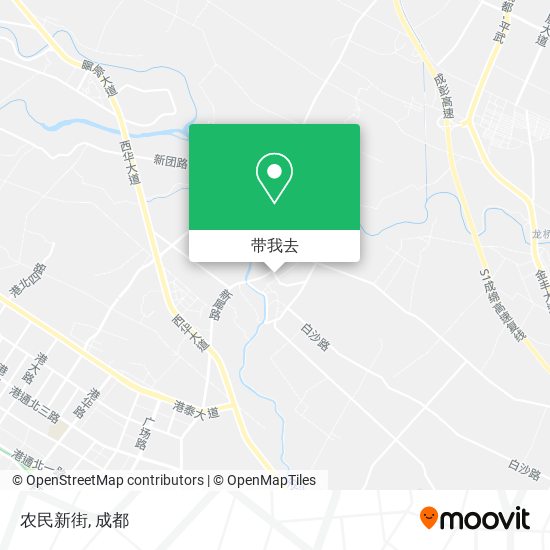 农民新街地图