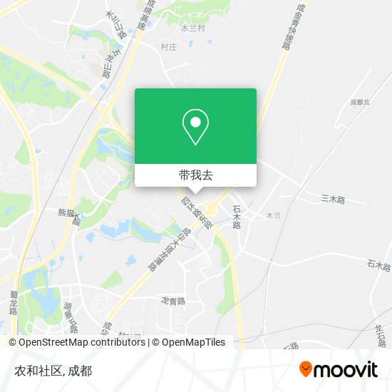 农和社区地图