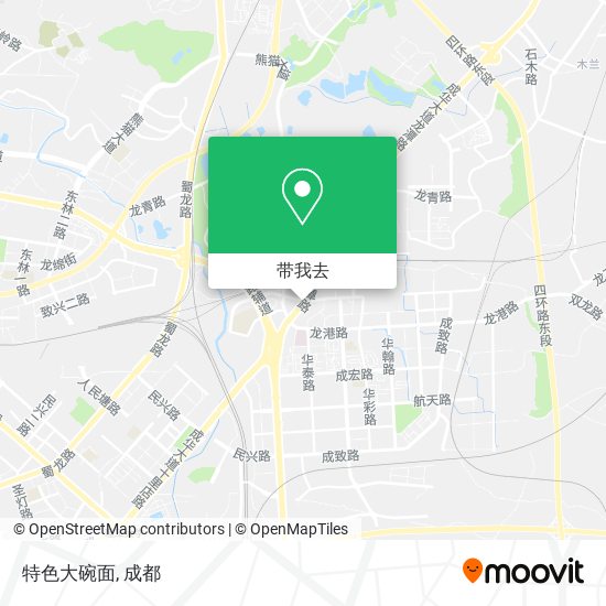 特色大碗面地图
