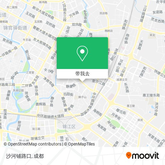 沙河铺路口地图