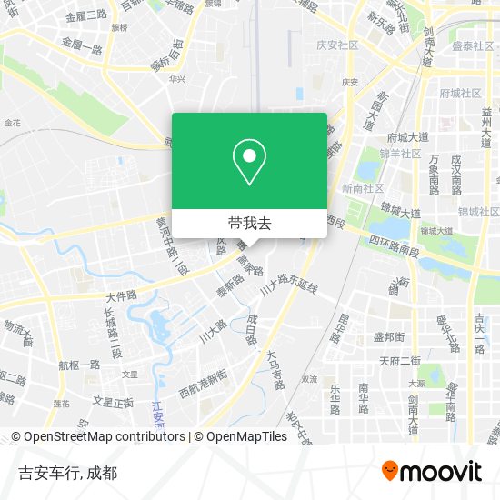 吉安车行地图