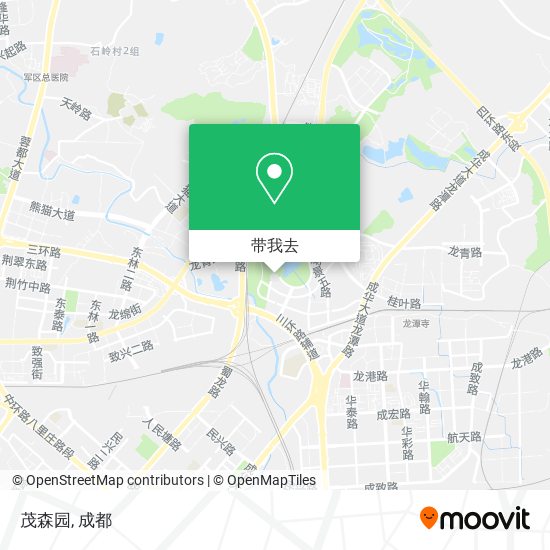 茂森园地图
