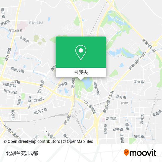 北湖兰苑地图