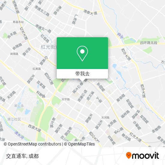 交直通车地图