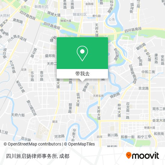 四川旌启扬律师事务所地图