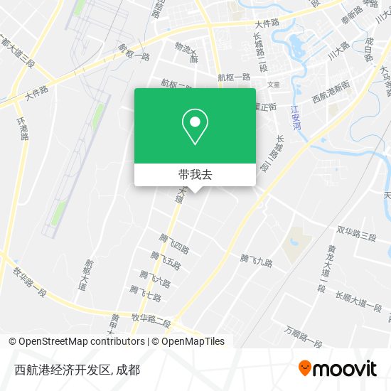 西航港经济开发区地图