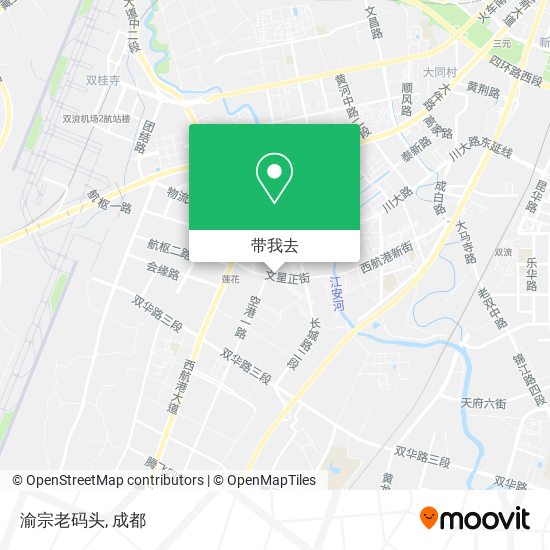 渝宗老码头地图