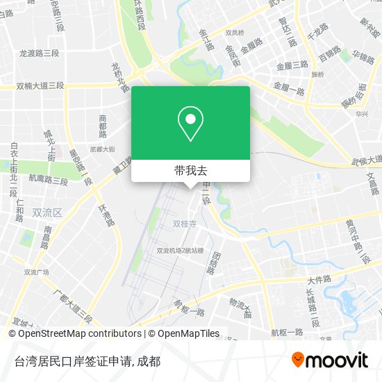台湾居民口岸签证申请地图