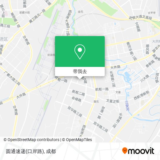 圆通速递(口岸路)地图