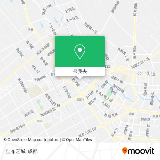 佳布艺城地图