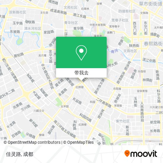 佳灵路地图