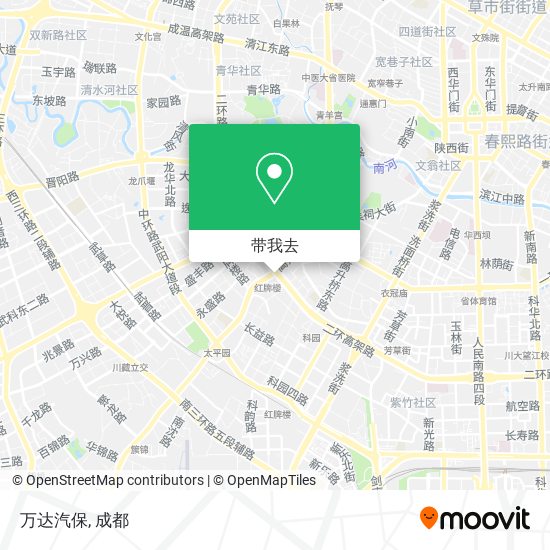 万达汽保地图