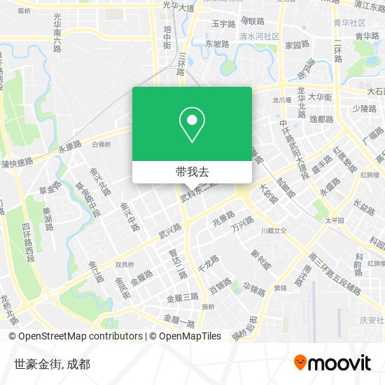 世豪金街地图