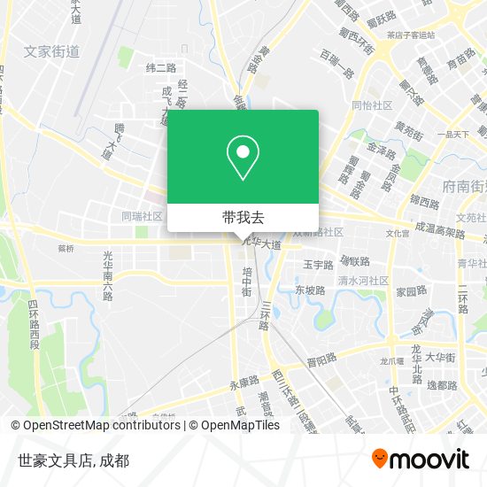 世豪文具店地图