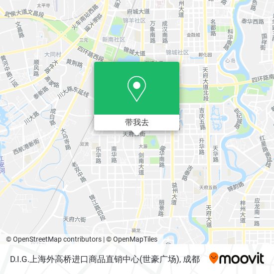 D.I.G.上海外高桥进口商品直销中心(世豪广场)地图