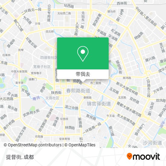 提督街地图