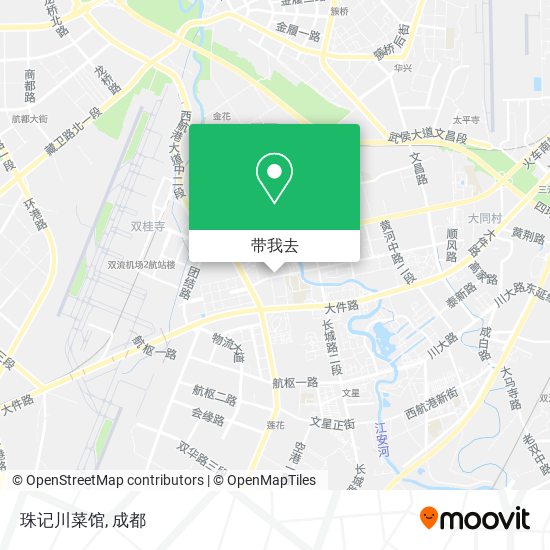 珠记川菜馆地图