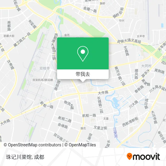 珠记川菜馆地图