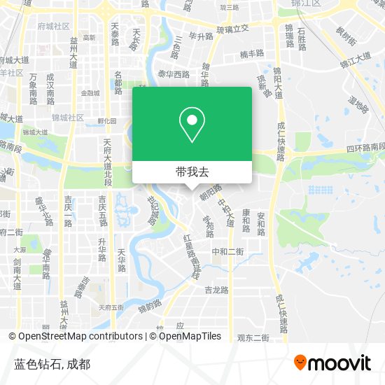 蓝色钻石地图
