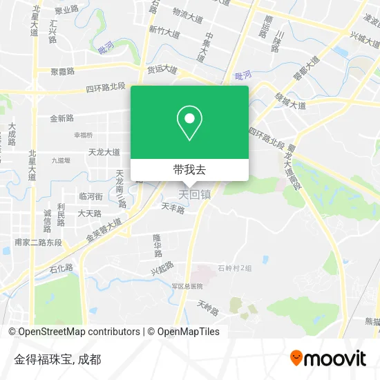 金得福珠宝地图