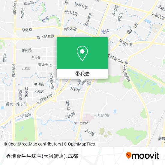 香港金生生珠宝(天兴街店)地图
